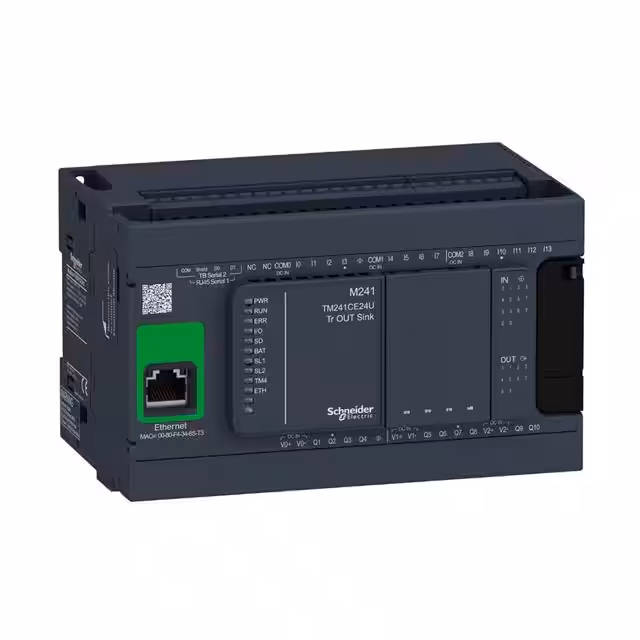 TM241CE24U Schneider Electric  Controllers - Programmable (PLC PAC)